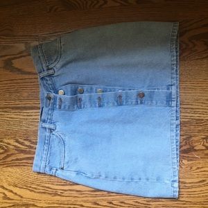 Button down jean skirt (Victoria’s secret)